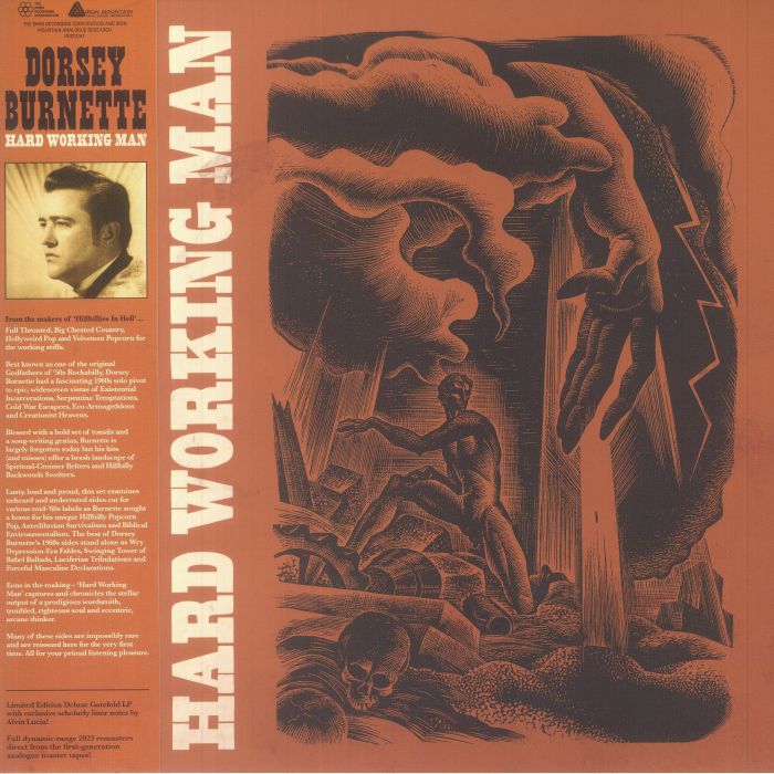 BURNETTE, Dorsey - Hard Working Man: 1960-1964 (Record Store Day RSD 2023)