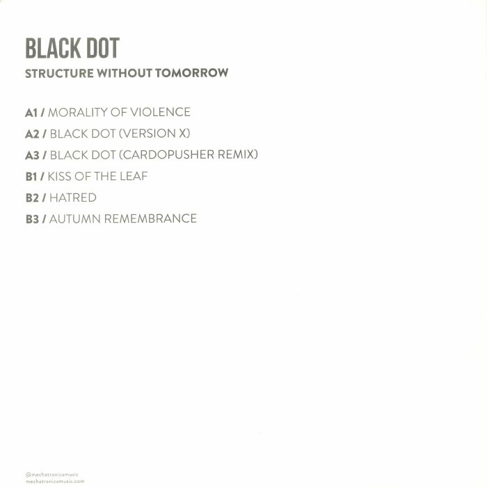 BLACK DOT - Structure Without Tomorrow