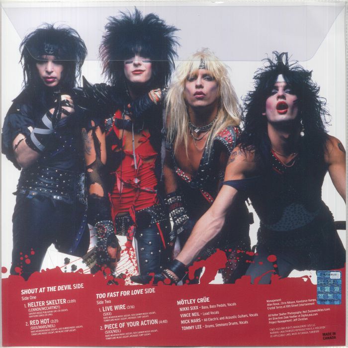 MOTLEY CRUE - Helter Skelter (40th Anniversary Edition) (Record Store Day RSD 2023)