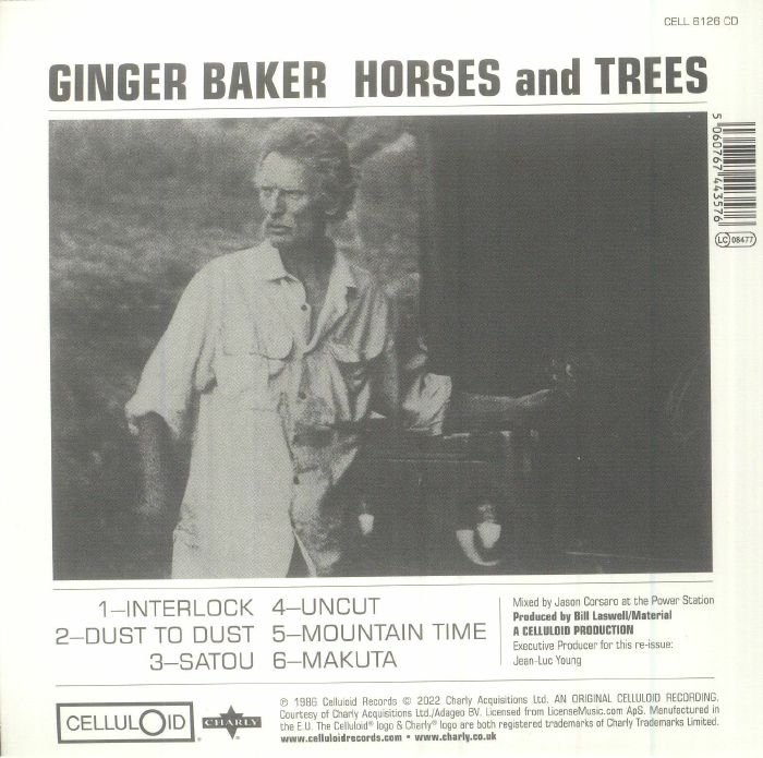 GINGER BAKER Horses & Trees CD at Juno Records.