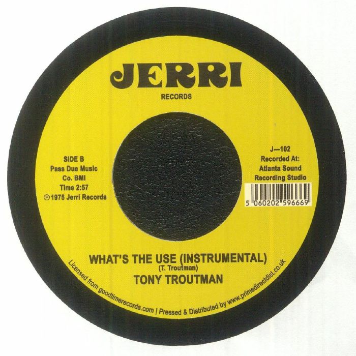 Tony Troutman / What's The Use? b/w Instrumental Tony Troutman / What's The Use? b/w Instrumental