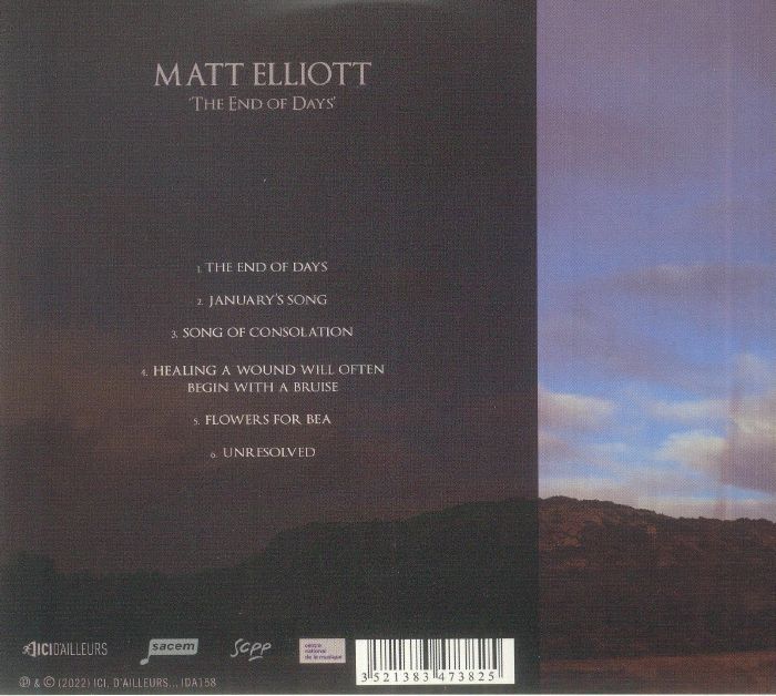 ELLIOTT, Matt - The End Of Days