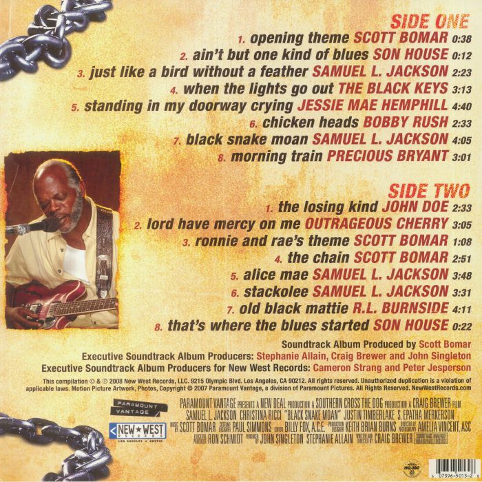 VARIOUS - Black Snake Moan (Soundtrack)