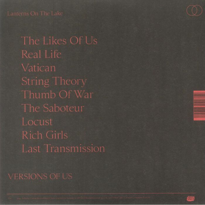 LANTERNS ON THE LAKE Versions Of Us Vinyl at Juno Records.
