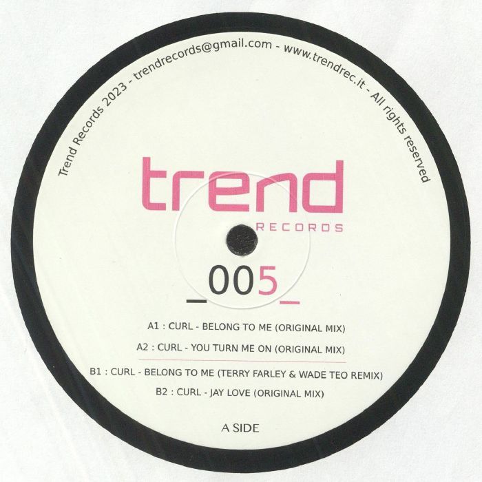 CURL - Belong To Me EP