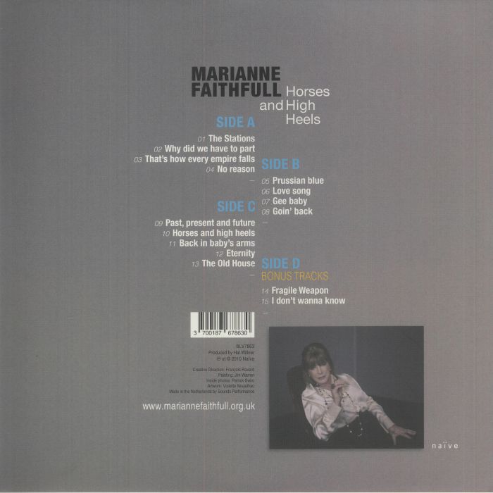 Marianne FAITHFULL Horses & High Heels Vinyl at Juno Records.