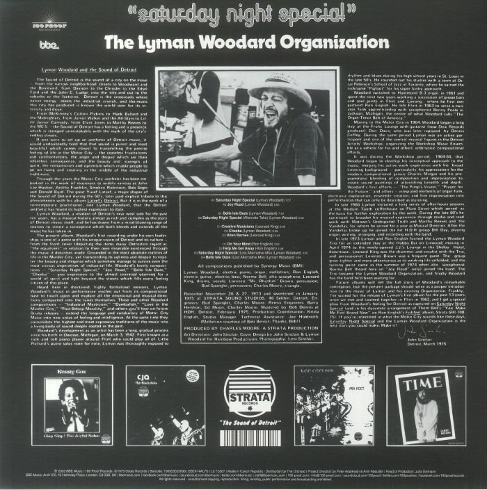 Lyman Woodard – Saturday Night Special Saturday Night Special | The Lyman Woodard Organization