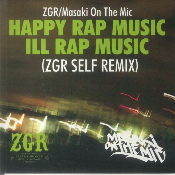 ZGR/MASAKI ON THE MIC - Happy Rap Music (Record Store Day RSD 2023)