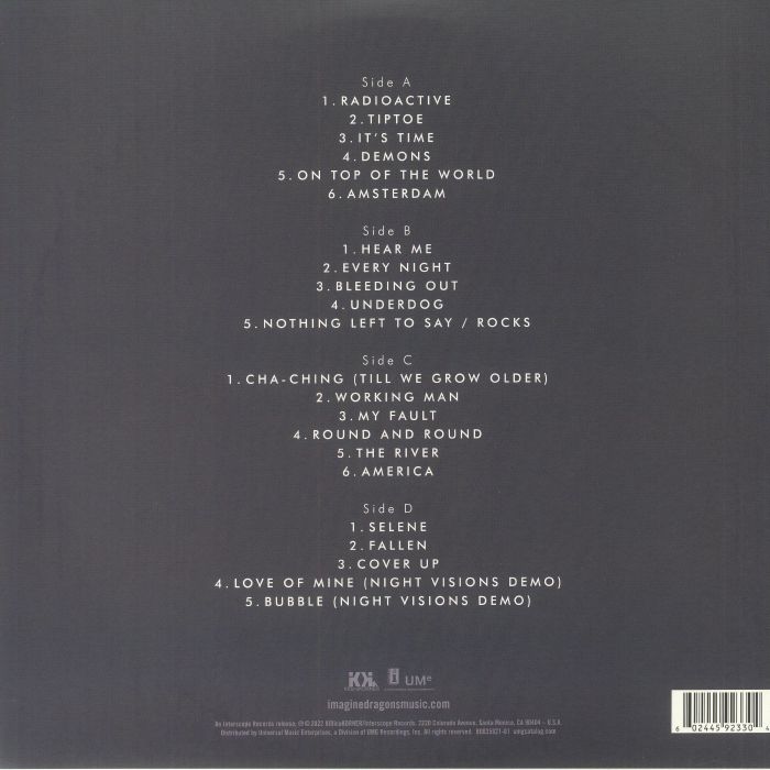 IMAGINE DRAGONS - Night Visions (10th Anniversary Edition)