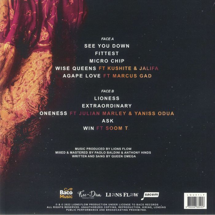 QUEEN OMEGA - Freedom Legacy