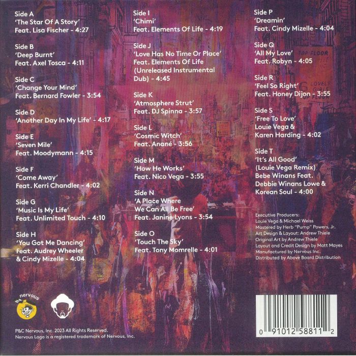 EXPANSIONS IN THE NYC Louie Vega ４枚組 Expansions In The NYC | Louie Vega