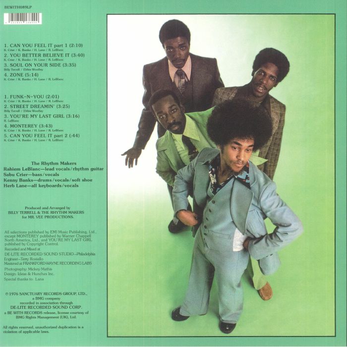 RHYTHM MAKERS - Soul On Your Side (reissue) Vinyl at Juno Records.