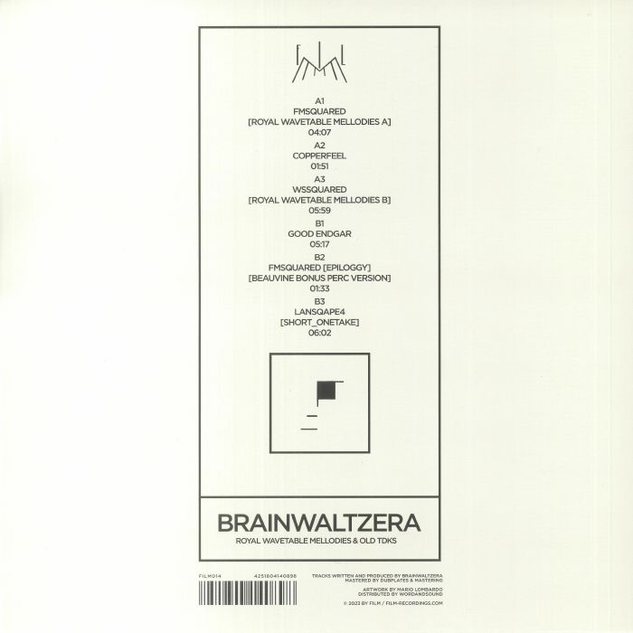 BRAINWALTZERA - Royal Wavetable Mellodies & Old TDKs