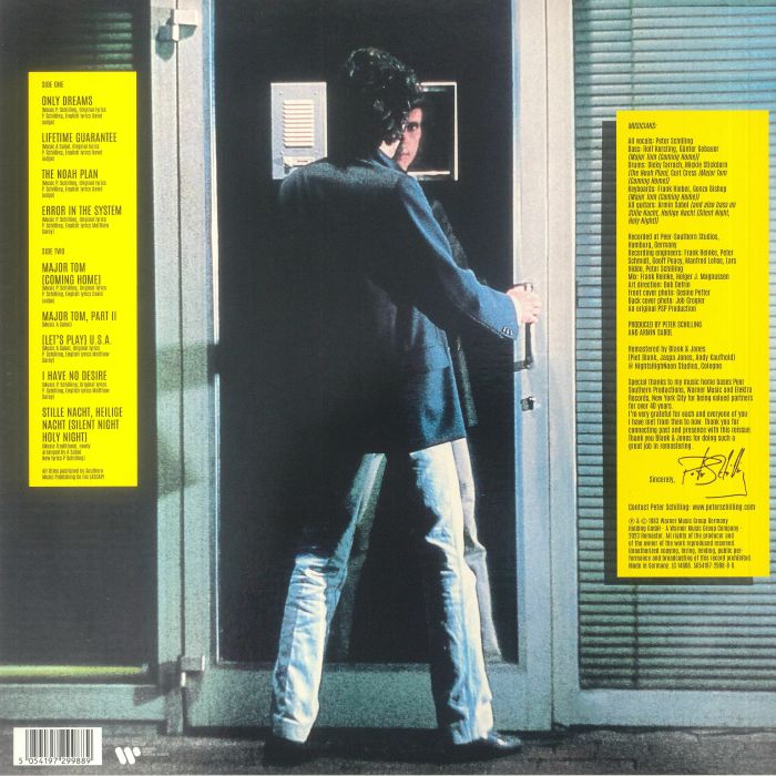 SCHILLING, Peter - Error In The System (Record Store Day RSD 2023)