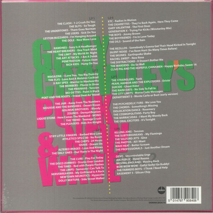 CROWLEY, Gary/JIM LAHAT/VARIOUS - Gary Crowley's Punk & New Wave Vol 2