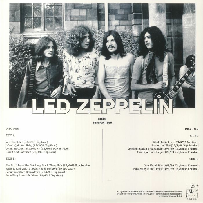 LED ZEPPELIN - BBC Session 1969