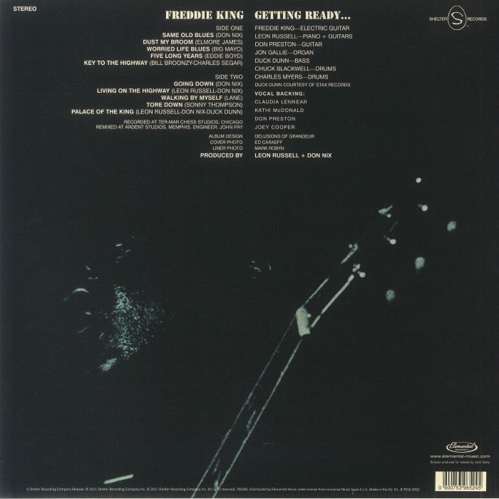 FREDDIE KING - Getting Ready