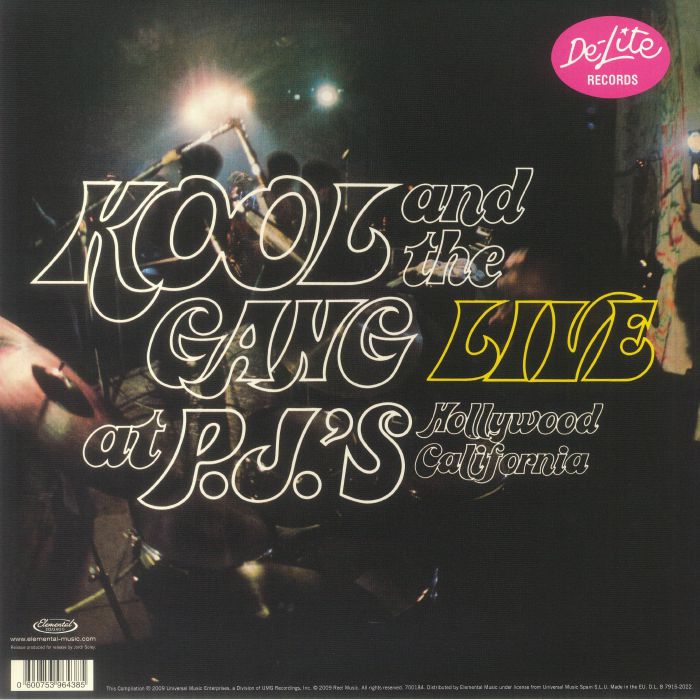 KOOL & THE GANG - Live At PJ's