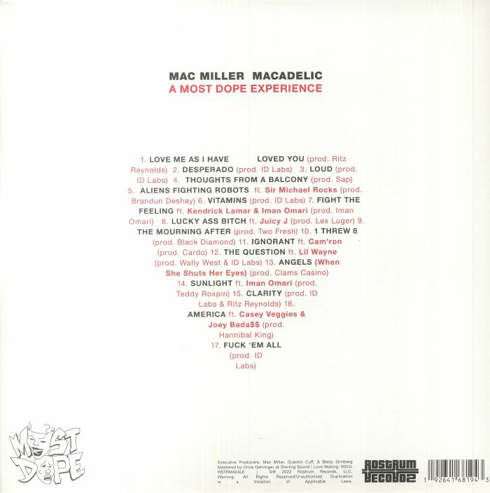 MILLER, Mac - Macadelic (reissue)