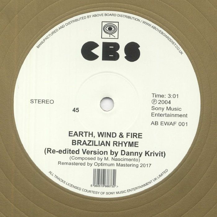 EARTH WIND & FIRE Brazilian Rhyme (reissue) Vinyl at Juno Records.
