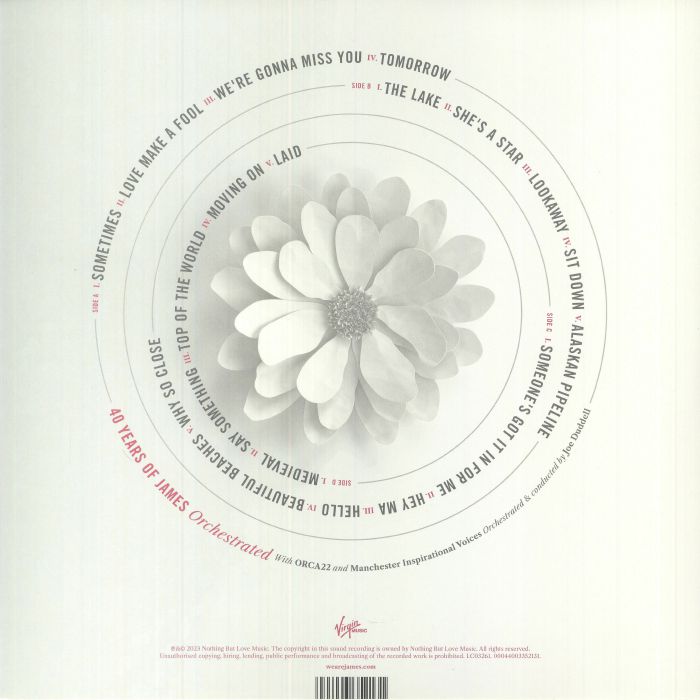 JAMES - Be Opened By The Wonderful: 40 Years Orchestrated