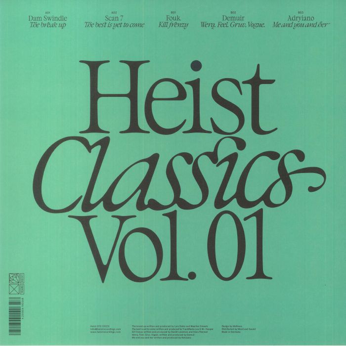 DAM SWINDLE/SCAN 7/FOUK/DEMUIR/ADRYIANO - Heist Classics Vol 01