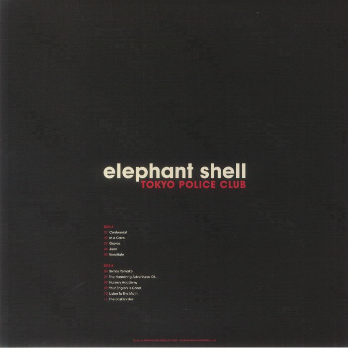 TOKYO POLICE CLUB - Elephant Shell (reissue)