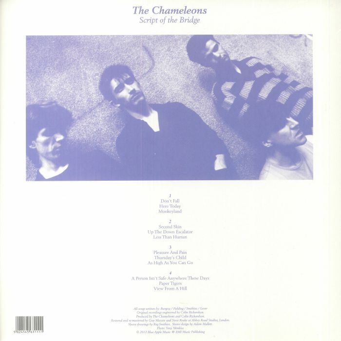 CHAMELEONS, The - Script Of The Bridge (Abbey Road Restoration Edition)