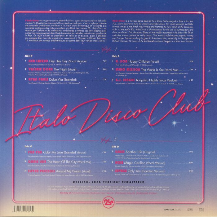 VARIOUS - Italo Disco Club