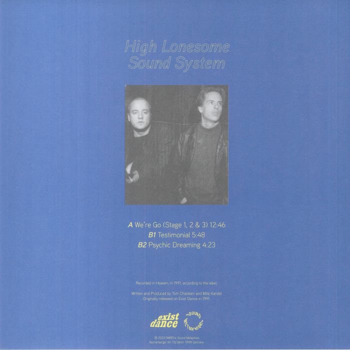 HIGH LONESOME SOUND SYSTEM - We're Go (reissue)