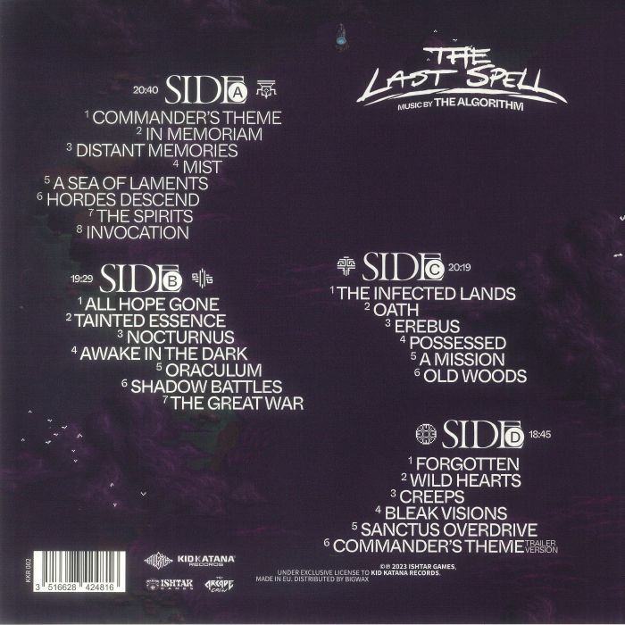 ALGORITHM, The - The Last Spell (Soundtrack)