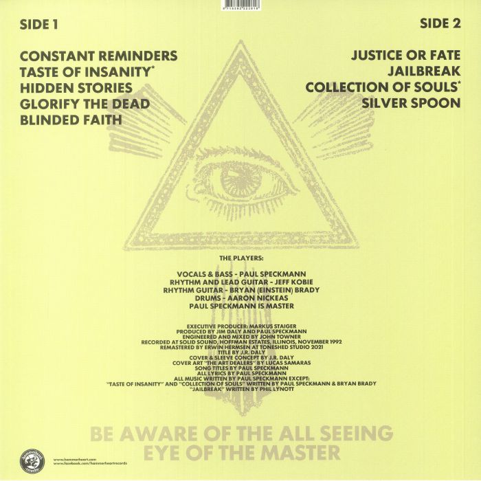 MASTER - Collection Of Souls (reissue)