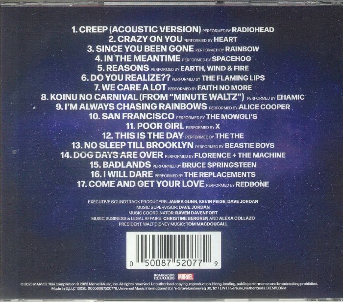 VARIOUS - Guardians Of The Galaxy Vol 3: Awesome Mix Vol 3 (Soundtrack)