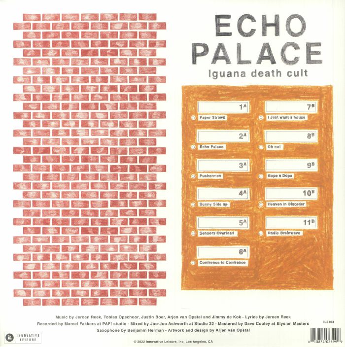 IGUANA DEATH CULT - Echo Palace