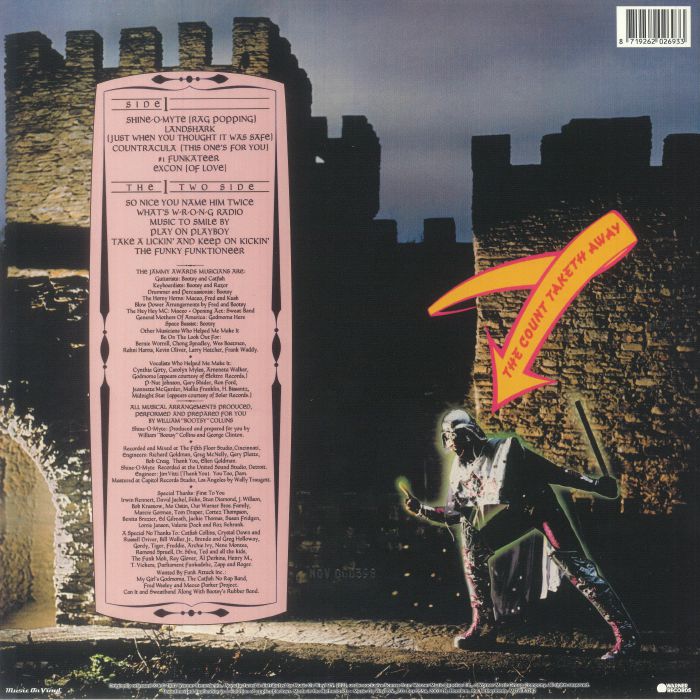 COLLINS, William Bootsy - One Giveth The Count Taketh Away (reissue)