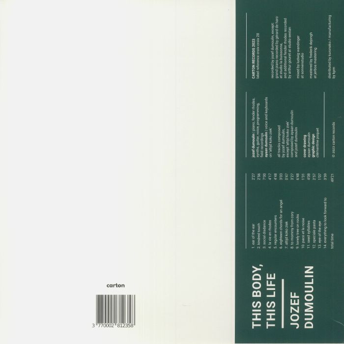 DUMOULIN, Jozef - This Body This Life