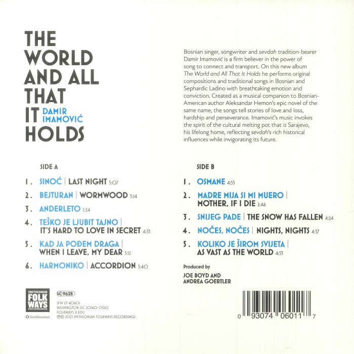 IMAMOVIC, Damir - The World & All That It Holds