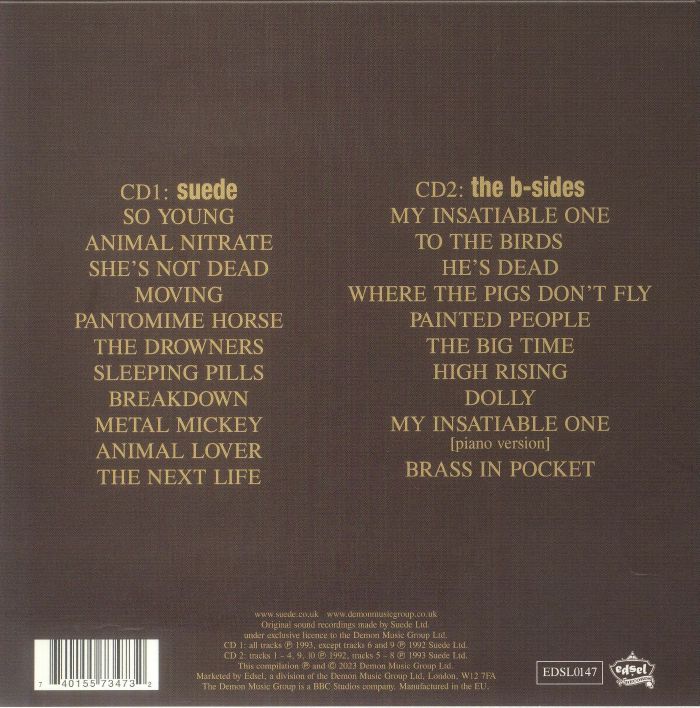 SUEDE - Suede [30th Anniversary Deluxe Edition)