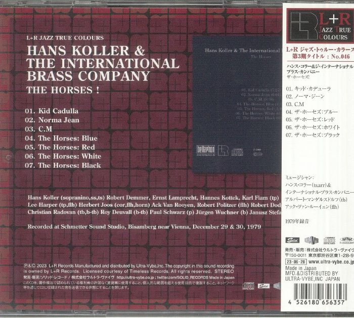 KOLLER, Hans/THE INTERNATIONAL BRASS COMPANY - The Horses!