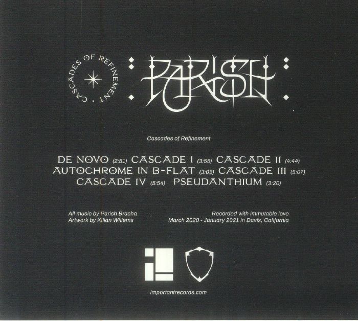PARISH - Cascades Of Refinement