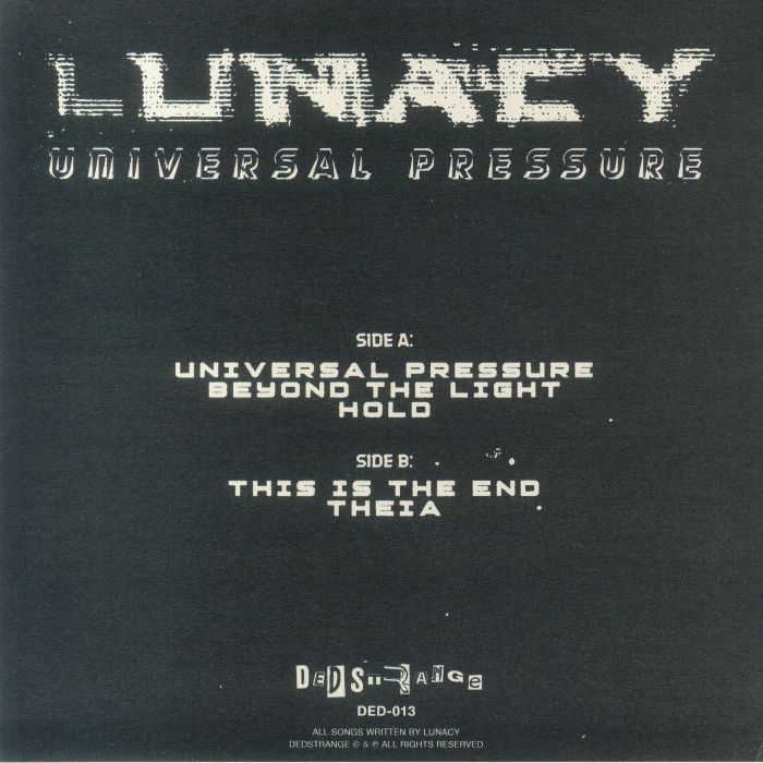 LUNACY - Universal Pressure EP