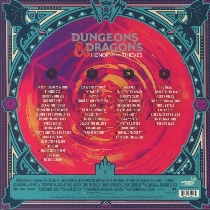 Lorne BALFE - Dungeons & Dragons: Honor Among Thieves (Soundtrack)