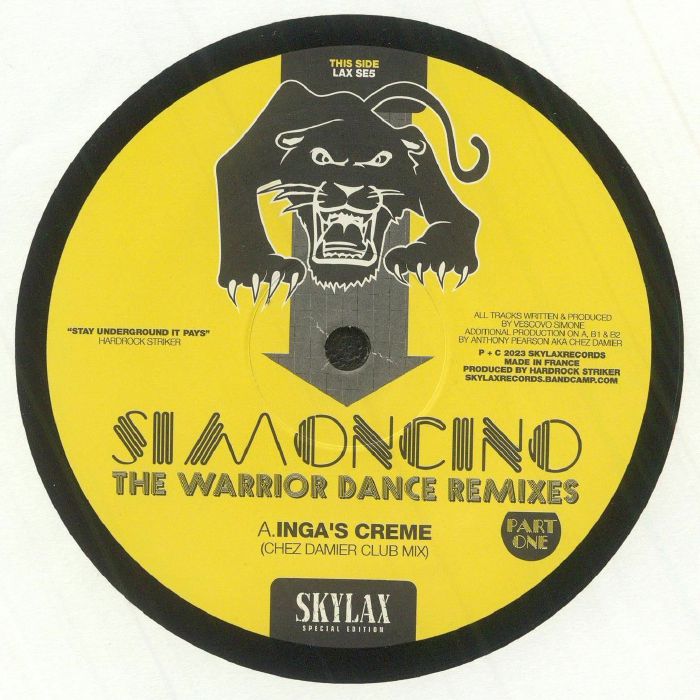 SIMONCINO - The Warrior Dances Remixes: Part 1