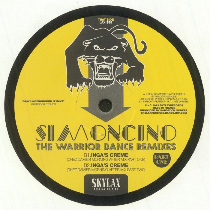 SIMONCINO - The Warrior Dances Remixes: Part 1