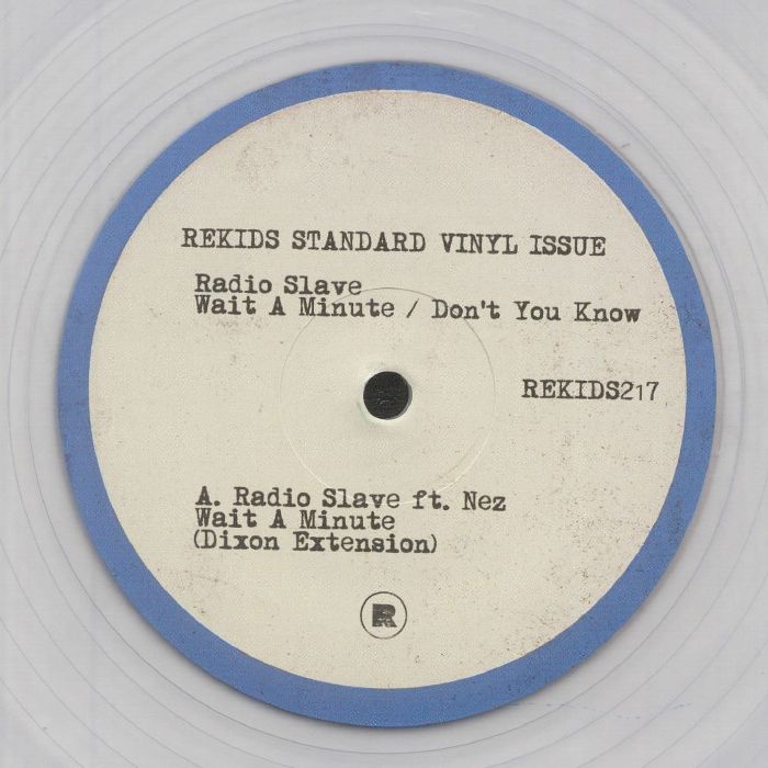 RADIO SLAVE - Wait A Minute