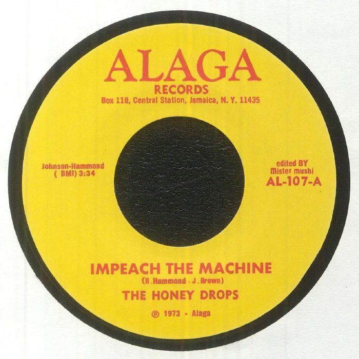 The Honey Drops, James Brown / Impeach The Machine (Mister Mushi Edit) The Honey Drops, James Brown / Impeach The Machine (Mister Mushi Edit)