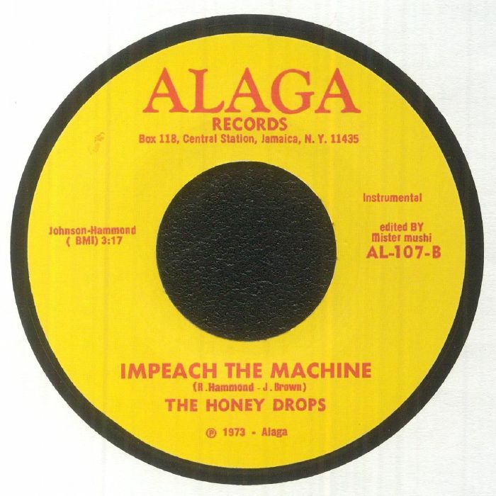The Honey Drops, James Brown / Impeach The Machine (Mister Mushi Edit) The Honey Drops, James Brown / Impeach The Machine (Mister Mushi Edit)