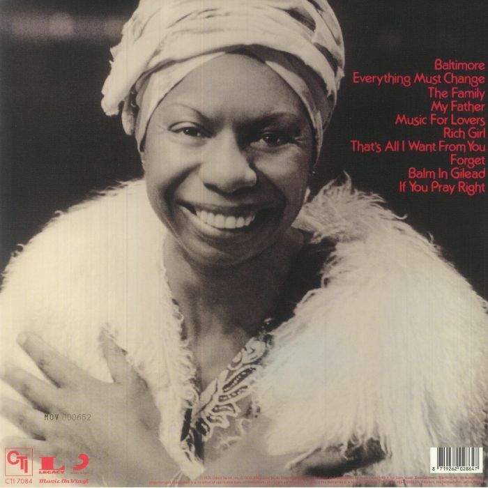 SIMONE, Nina - Baltimore (45th Anniversary Edition)