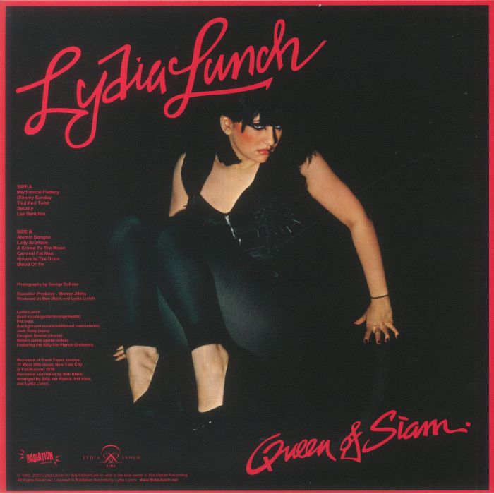 LYDIA LUNCH - Queen Of Siam (reissue) Vinyl at Juno Records.