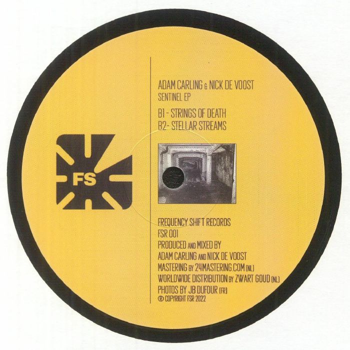 CARLING, Adam/NICK DE VOOST - Sentinel EP